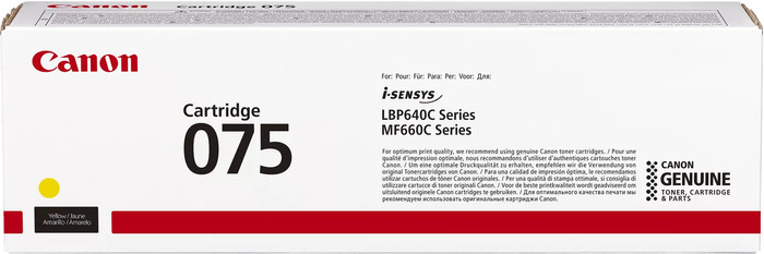 Canon 075 toner geel Main Image