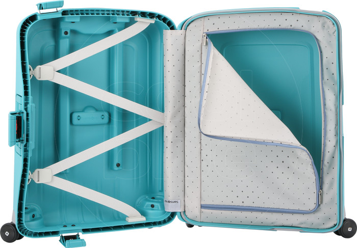 Samsonite S'Cure Spinner 55cm Aqua Blue Duo Kofferset null