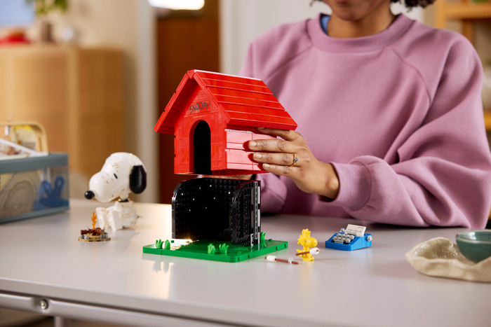 LEGO Ideas - Peanuts : la Niche de Snoopy 21368 produit à l'usage