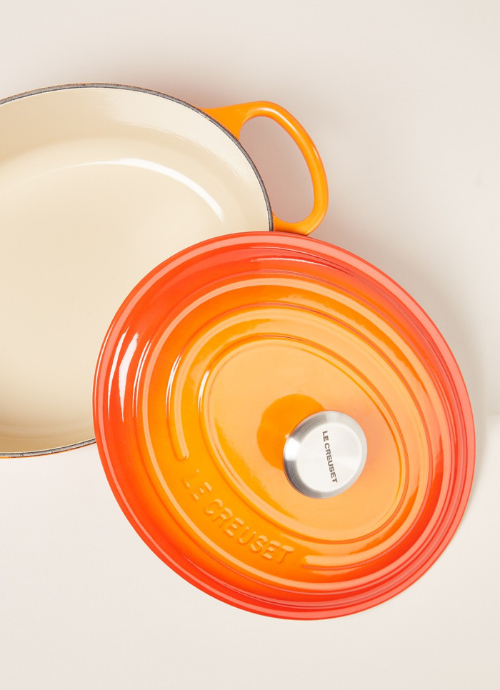 Le Creuset Oval Casserole 27 cm Orange-red top