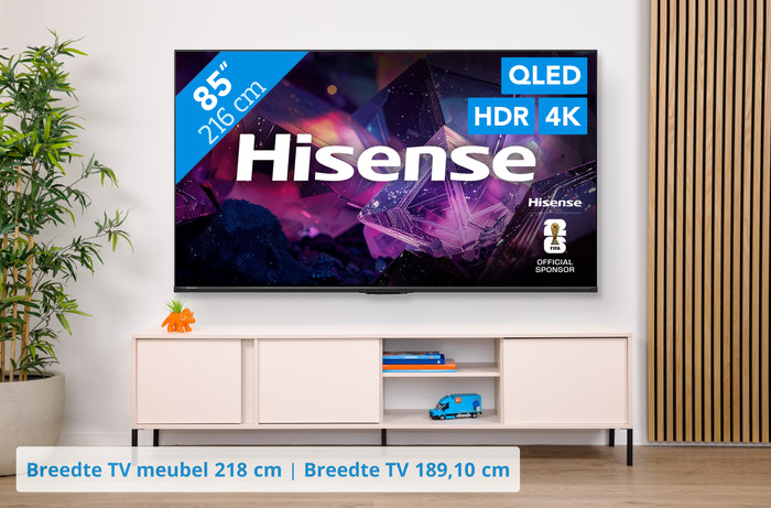 Hisense QLED 85" E79S PRO (2026) visual Coolblue 1