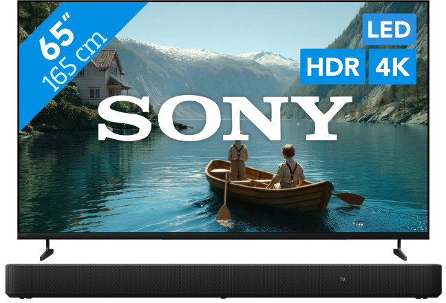 Sony Bravia 3 II Led 65" (2026) + Sony HT-S2000 Zwart Main Image