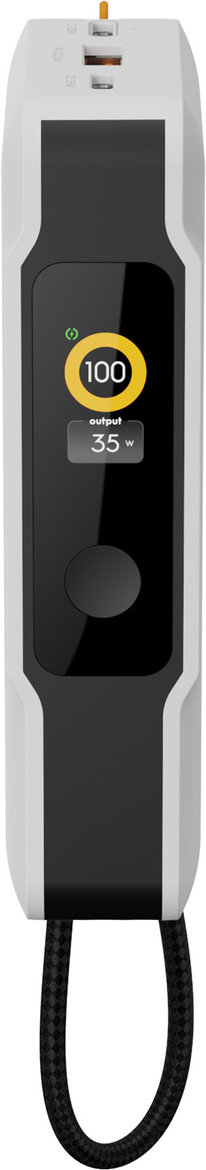 Xtorm NextGen Batterie Externe 35 W 10 000 mAh Blanc côté gauche