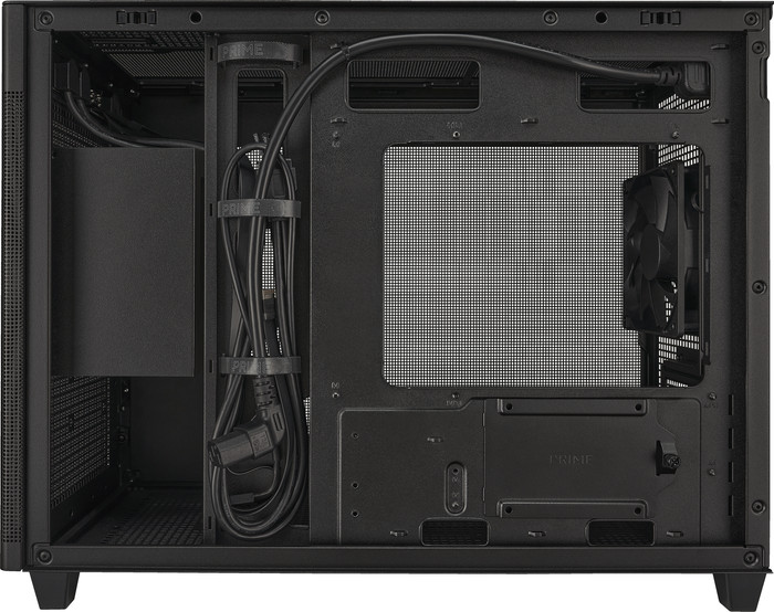 ASUS PRIME AP201 MESH Zwart rechterkant