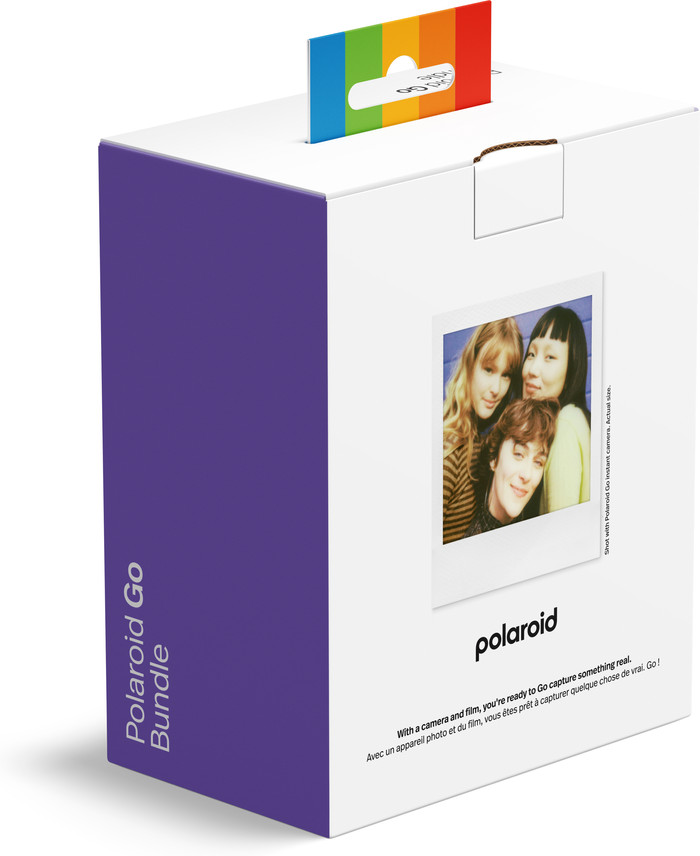 Polaroid Go Gen 3 Paars + Color Film ( 8 stuks) verpakking