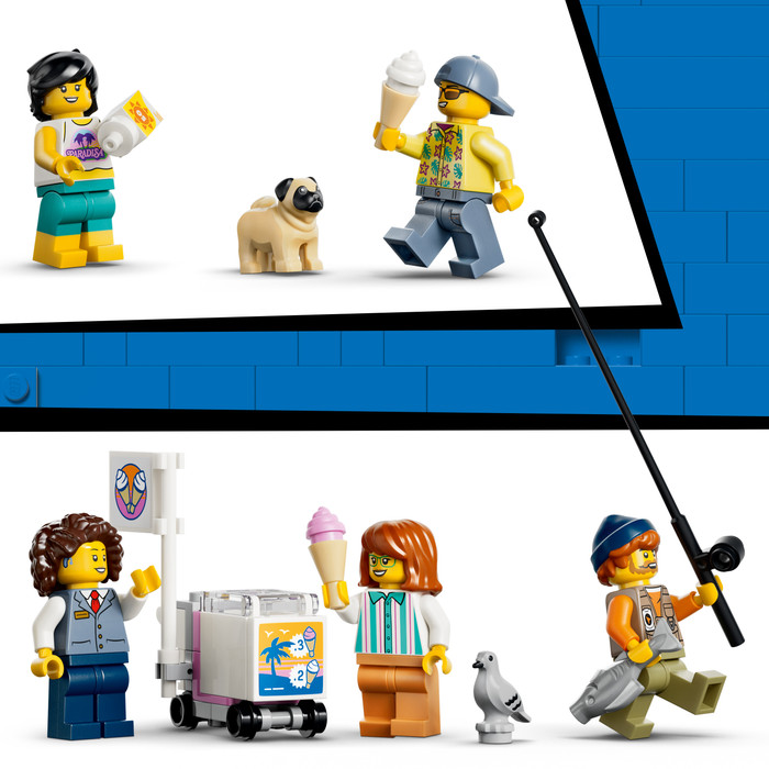 LEGO City - Le Tramway de Bord de Mer 60506 produit à l'usage
