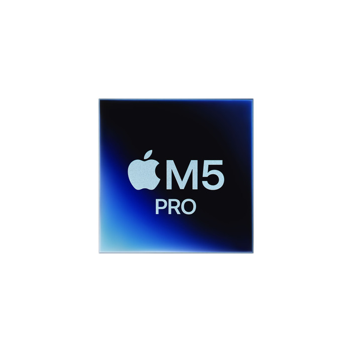 Apple MacBook Pro 14 Pouces M5 Pro (CPU 15 Cœurs / GPU 16 Cœurs) 24 Go/1 To Argent QWERTY visuel fournisseur