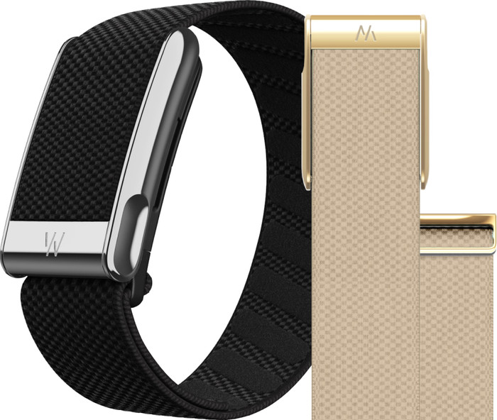 WHOOP MG Life Zwart Abonnement 1 Jaar + WHOOP MG SuperKnit Luxe Band Donkerblauw Main Image