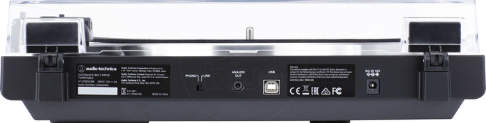 Audio-Technica AT-LP60XUSBGM + Audio-Technica ATH-SP3X Black back