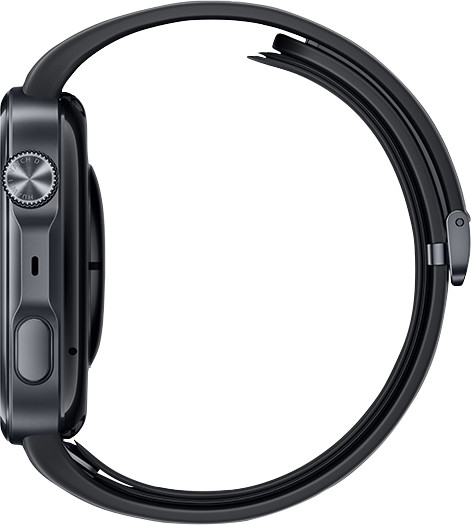 Huawei Watch D3 Zwart linkerkant