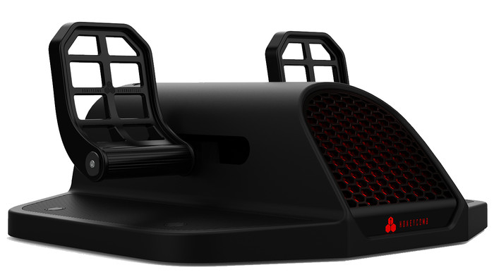 Honeycomb Charlie Rudder Pedals PC back