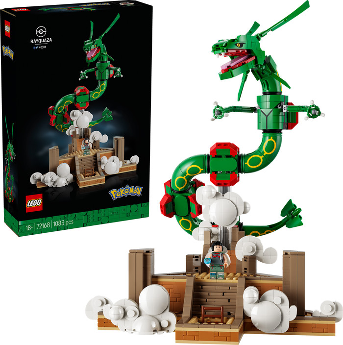 LEGO Pokémon Rayquaza 72168 rechterkant