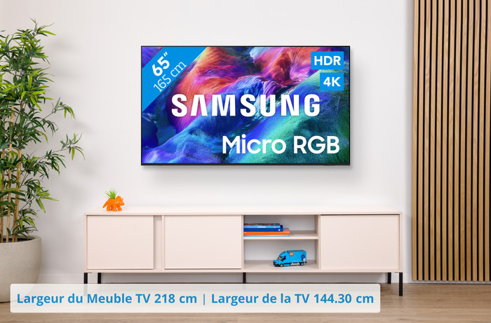 Samsung Micro RGB 65" R85H (2026) visuel Coolblue 1