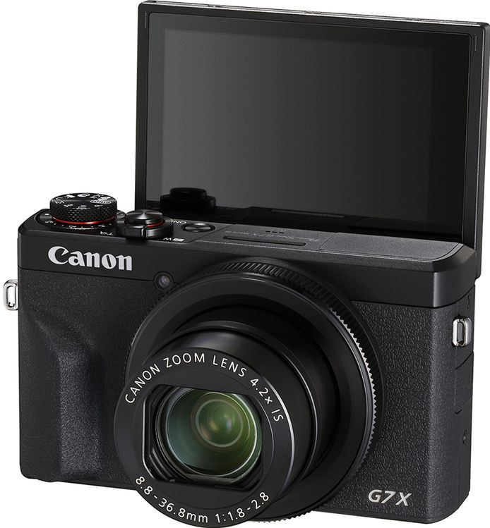Canon PowerShot G7 X Mark III Noir détail
