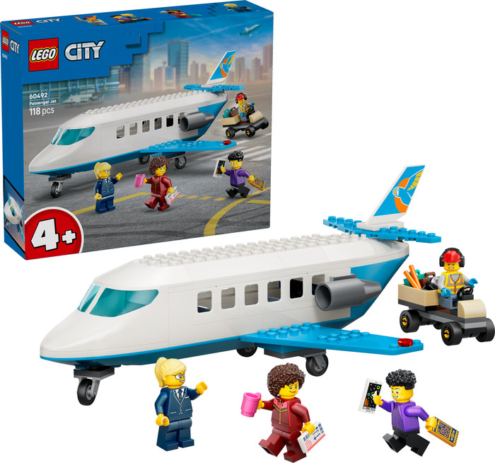 LEGO City - L'avion de Tourisme 60492 côté droit