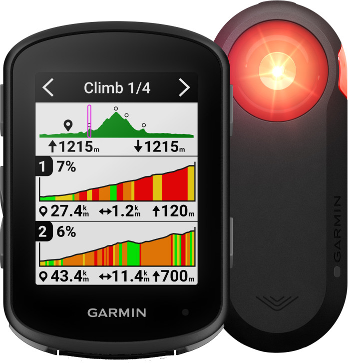 Garmin Edge 540 + Garmin Varia RTL515 Radar Achterlicht Main Image