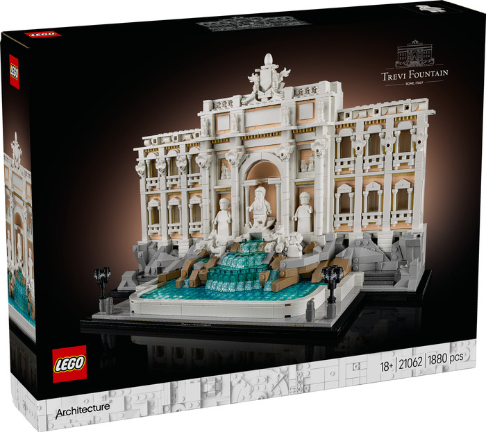 LEGO Architecture Trevi Fountain 21062 packaging