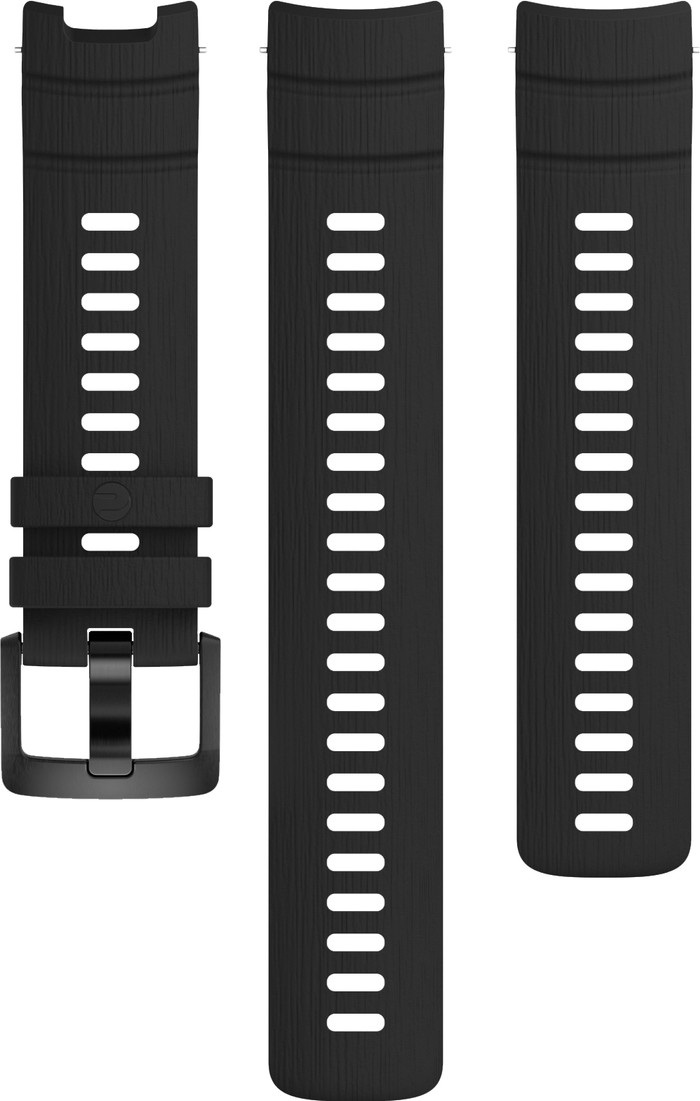 Polar Street X Bracelet en Silicone Noir 22 mm S/L Main Image