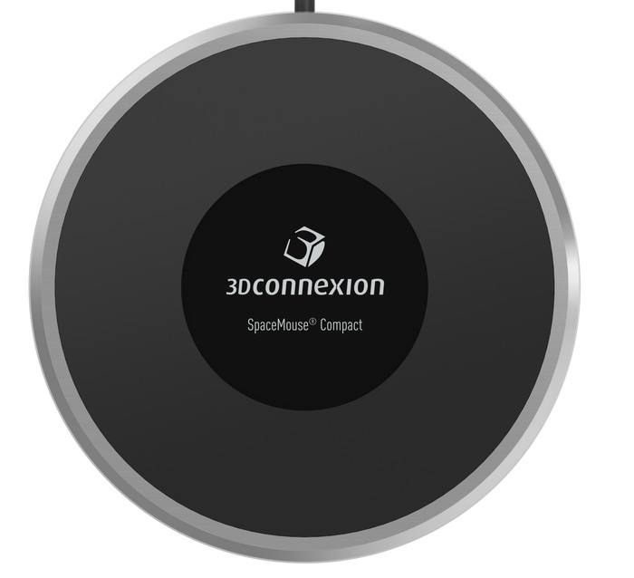 3Dconnexion SpaceMouse Compact dessus