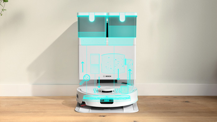 Bosch Spotless 2 BCR2S1W product in gebruik