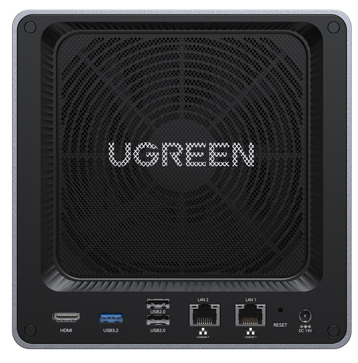 UGREEN DXP4800 Pro achterkant