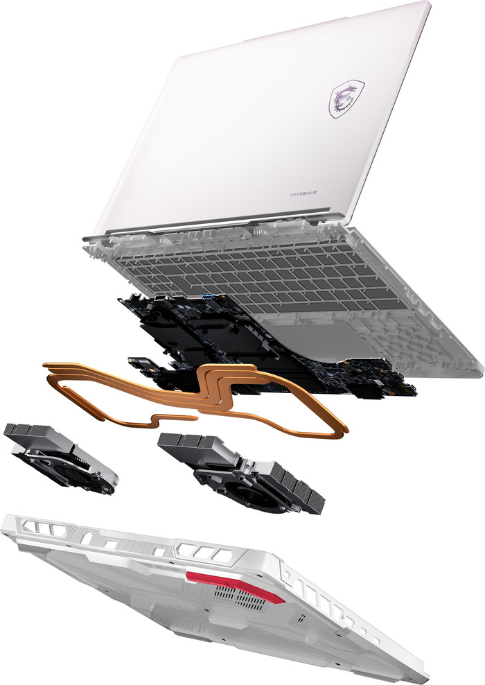 MSI Crosshair A16 HX MLG E8WGK-078BEY Azerty visual supplier