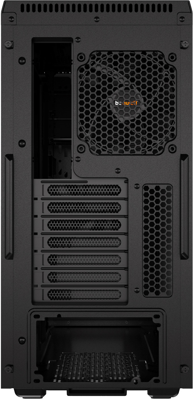 be quiet! PURE BASE 600 Zwart achterkant