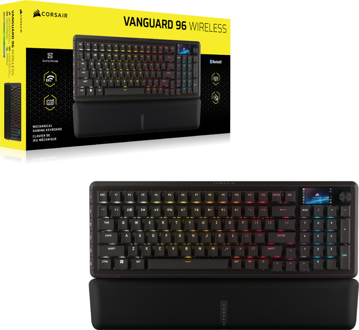 Corsair Vanguard Pro 96 Wireless Gaming Toetsenbord Azerty visual leverancier