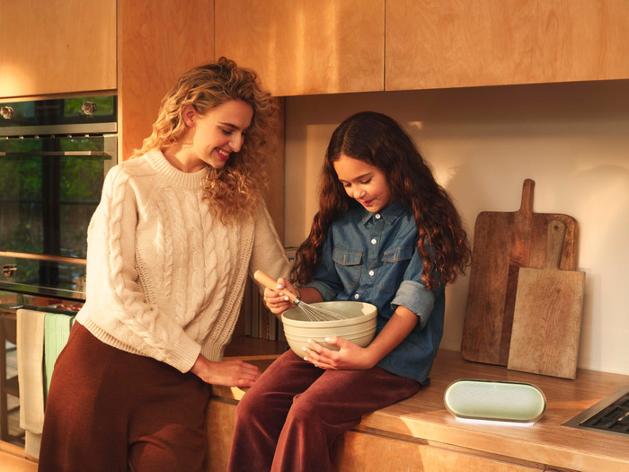 Harman Kardon Luna 2 Groen product in gebruik