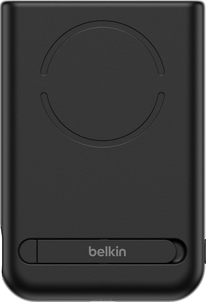 Belkin UltraCharge Pro Draadloze Powerbank met MagSafe 10.000 mAh met Snelladen Zwart onderkant