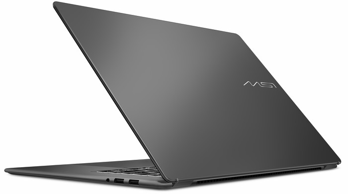 MSI Prestige 16 AI+ C3MG-049BE OLED Azerty achterkant