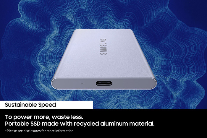 Samsung T7 Resurrected Portable SSD 1 To visuel fournisseur