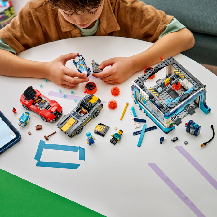 LEGO City - La Station de Lavage Automatique 60497 produit à l'usage