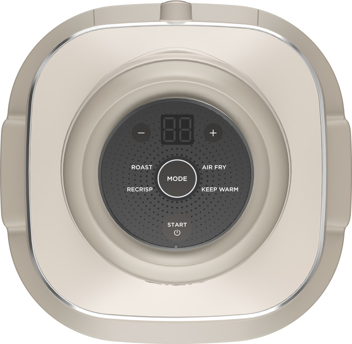 Ninja CRISPi 4-in-1 Glazen Airfryer Creme bovenkant