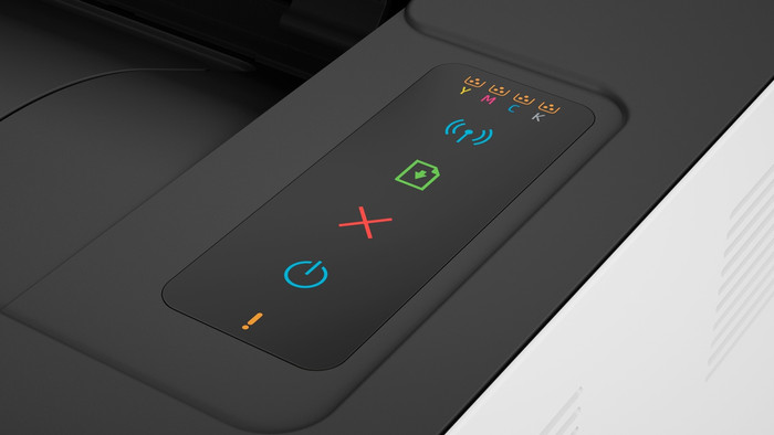 HP Color Laser MFP 150nw  + 1 extra set toners detail