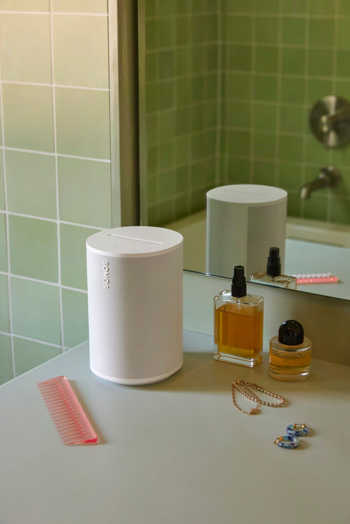 Sonos Era 100 SL Blanc produit à l'usage