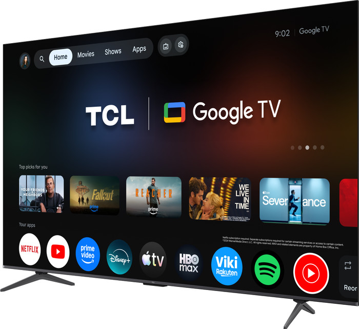 TCL QD Mini-led 85" T8D (2026) voorkant