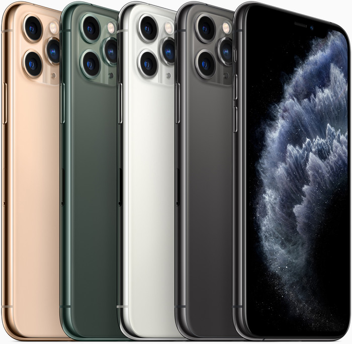 iPhone 11 Pro 256 Go Vert Nuit Reconditionné (Traces d'utilisation visibles) produit composé