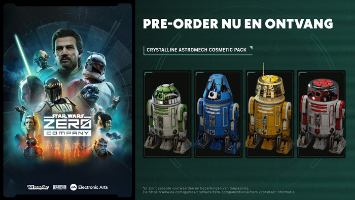 Star Wars Zero Company PS5 visuel fournisseur