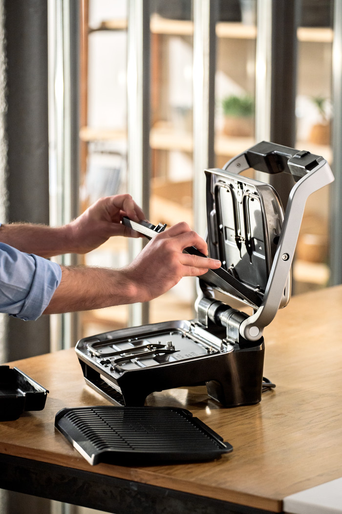 Tefal OptiGrill Elite GC750D produit à l'usage