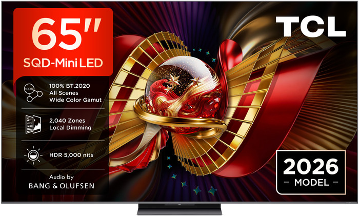 TCL SQD Mini-LED 65" C89L (2026) avant