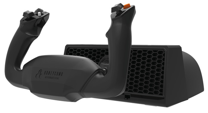 Honeycomb Alpha Flight Controls Lite Yoke en Switch Panel PC en Mac rechterkant