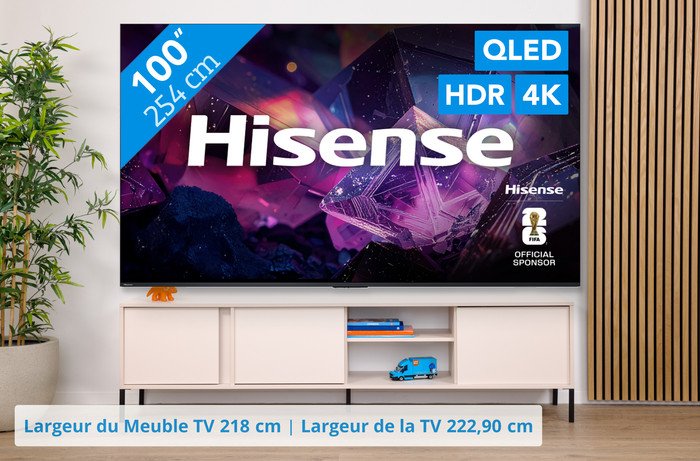 Hisense QLED 100" E79S PRO (2026) visuel Coolblue 1