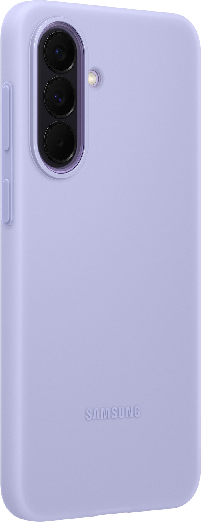 Samsung Galaxy A57 Siliconen Back Cover Lila rechterkant