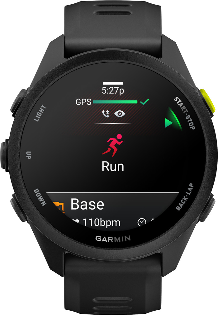 Garmin Forerunner 70 43 mm Zwart voorkant
