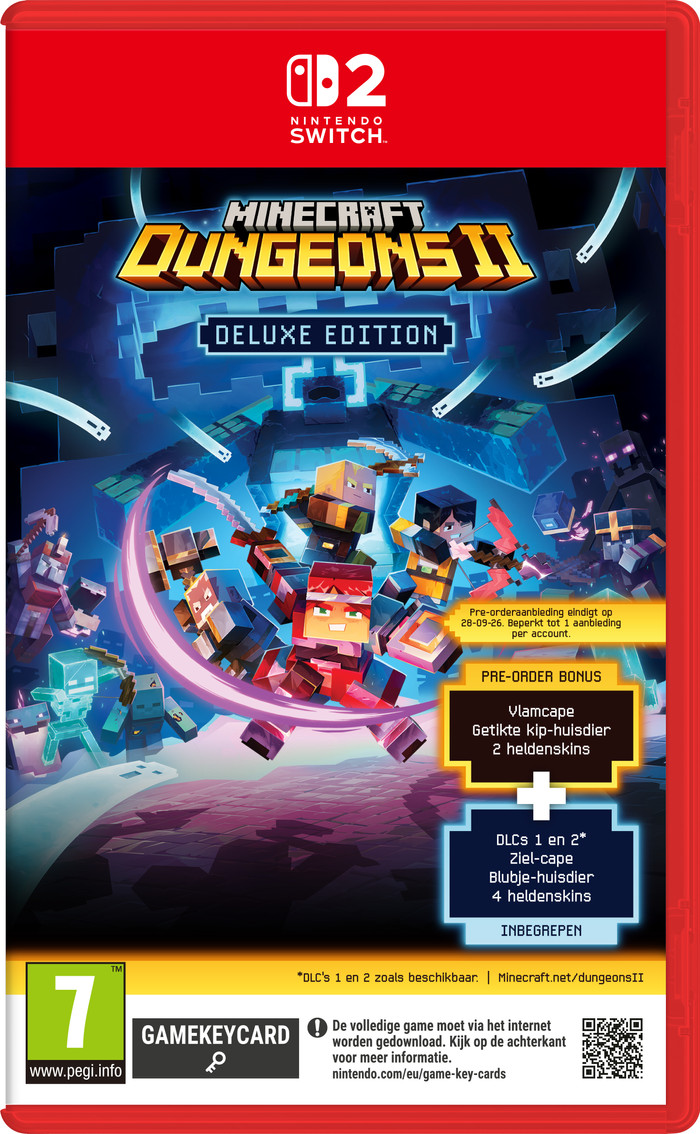 Minecraft Dungeons II Deluxe Edition Nintendo Switch 2 Main Image