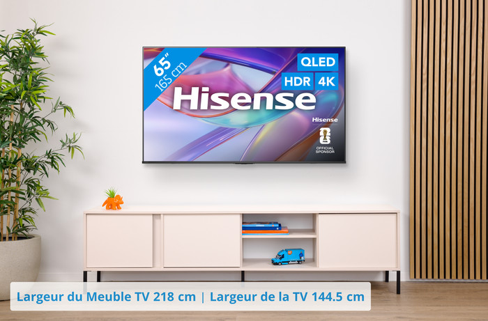Hisense QLED 65" E79S (2026) visuel Coolblue 1