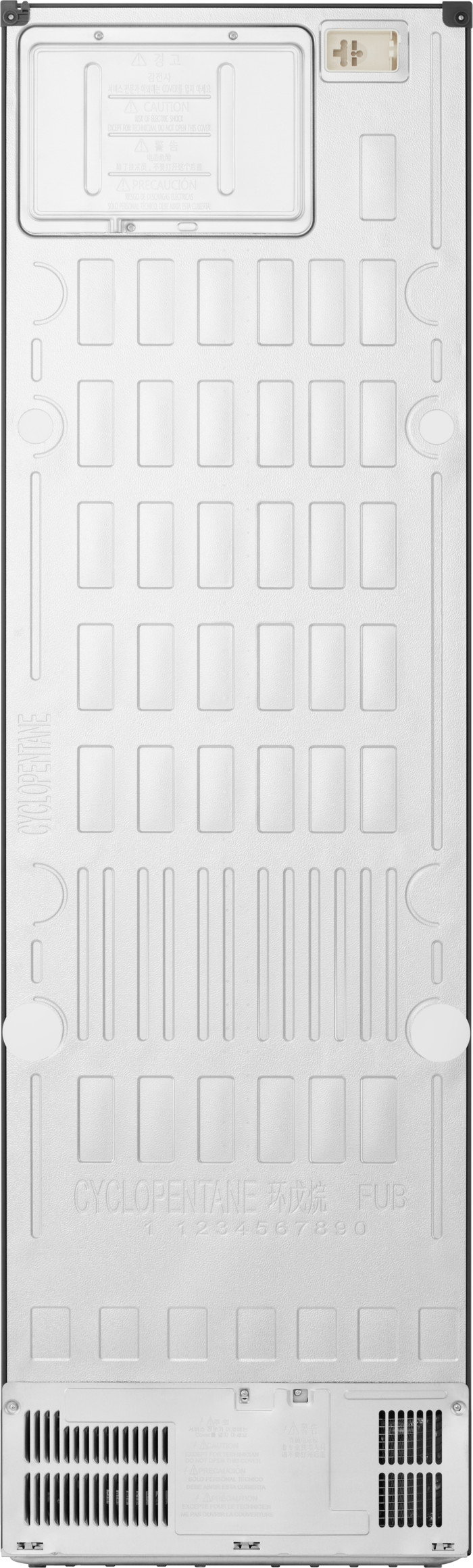 LG GBBS726CEV arrière