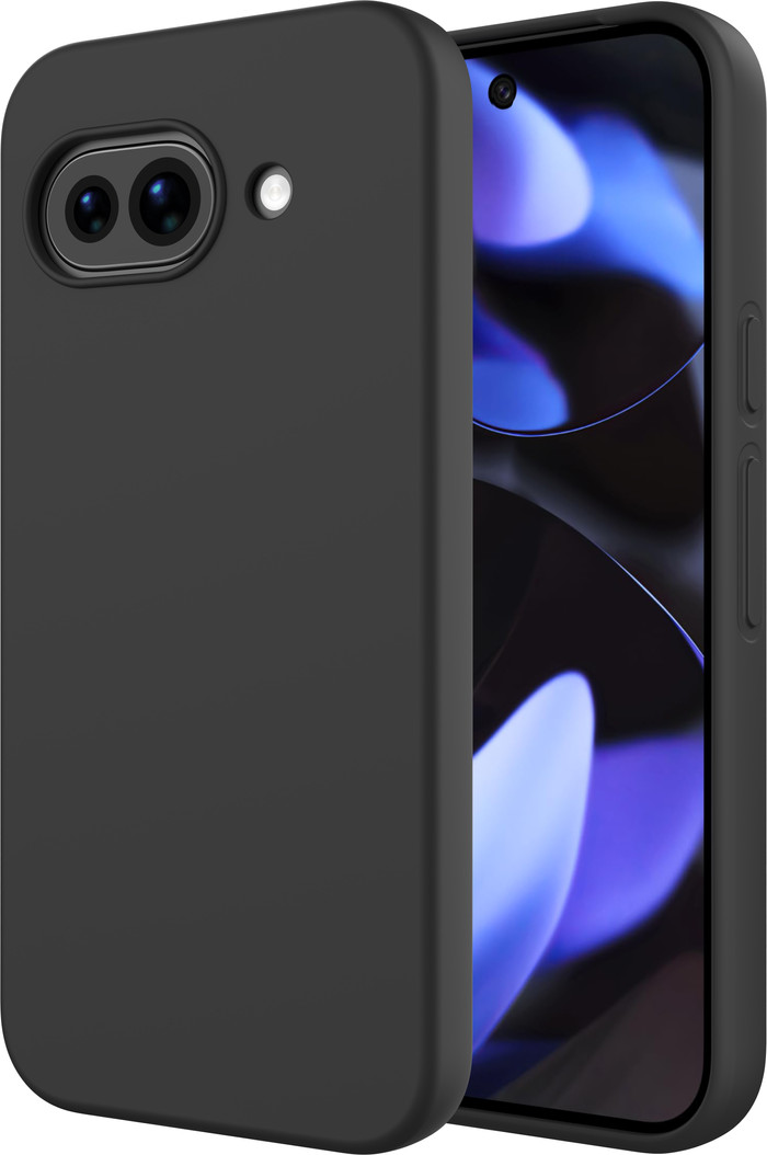 Just in Case Soft Design Google Pixel 10a Back Cover Zwart samengesteld product