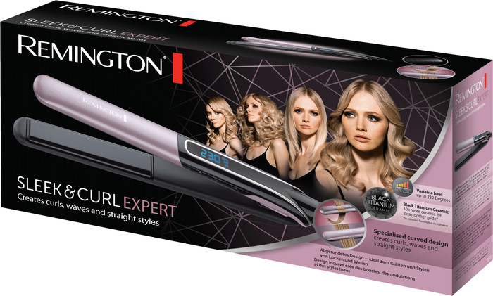 Remington Sleek & Curl Expert S6700 packaging